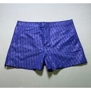 NWT Authentic Dior Oblique Shorts Men's size 2XL Blue Monogram Luxury Trunks